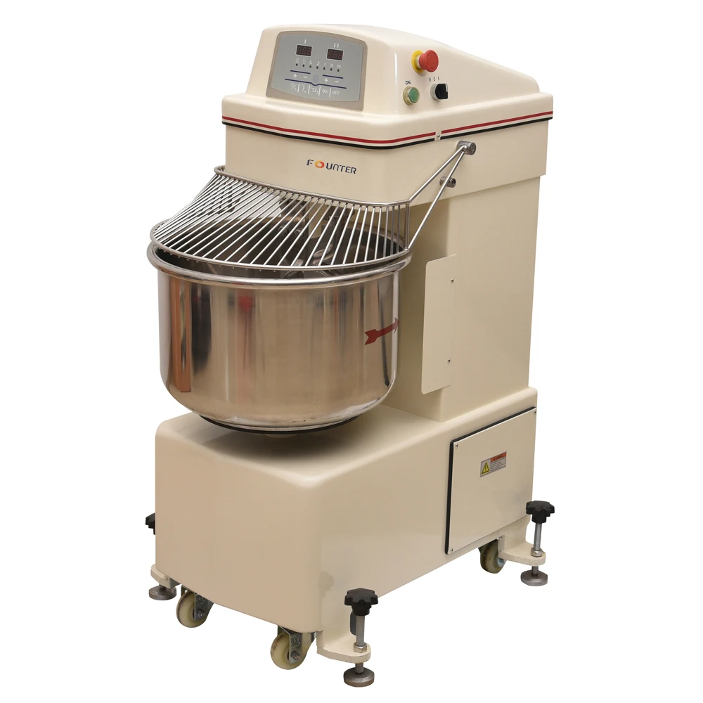 Manufacturer Sale 15/25/50/75/100/125KG Pizza Dough Mixer Machine Industrial Bread Spiral Mixer Cake Mixers