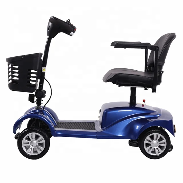 Лидер продаж, четырехколесный скутер для инвалидов 200 Вт-500 Вт, мобильный скутер с колесами 7 дюймов, 9 дюймов, 10 дюймов, 13 дюймов