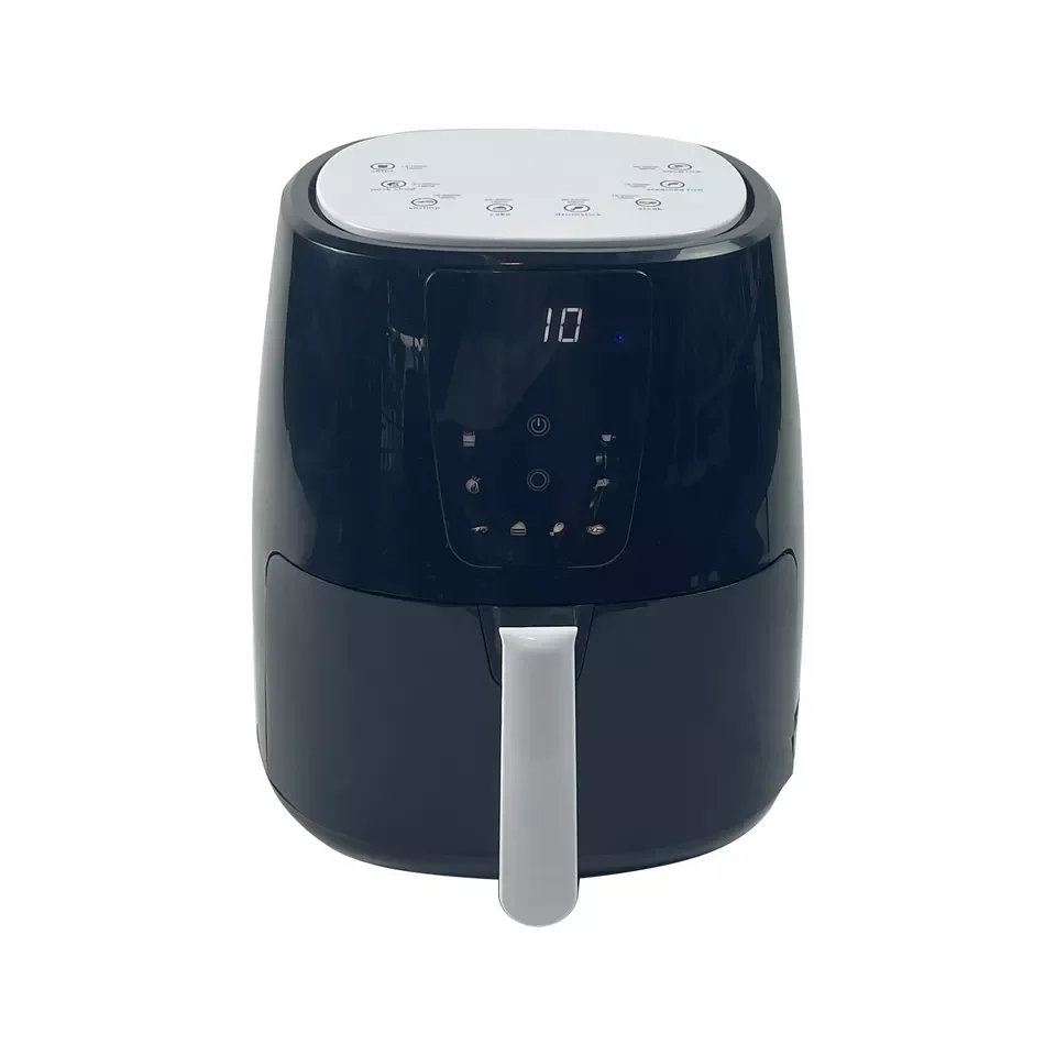 Digital Air Fryer, Adjustable Time And Temperature, Fry With Less Oil