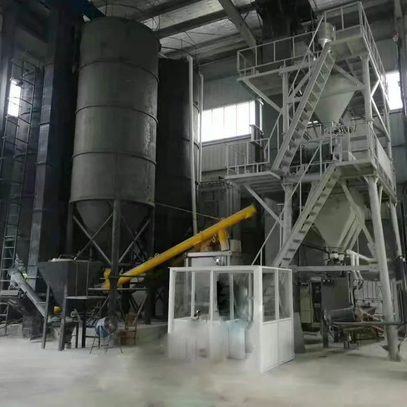  The latest foreign gypsum mortar production line Putty powder complete set of