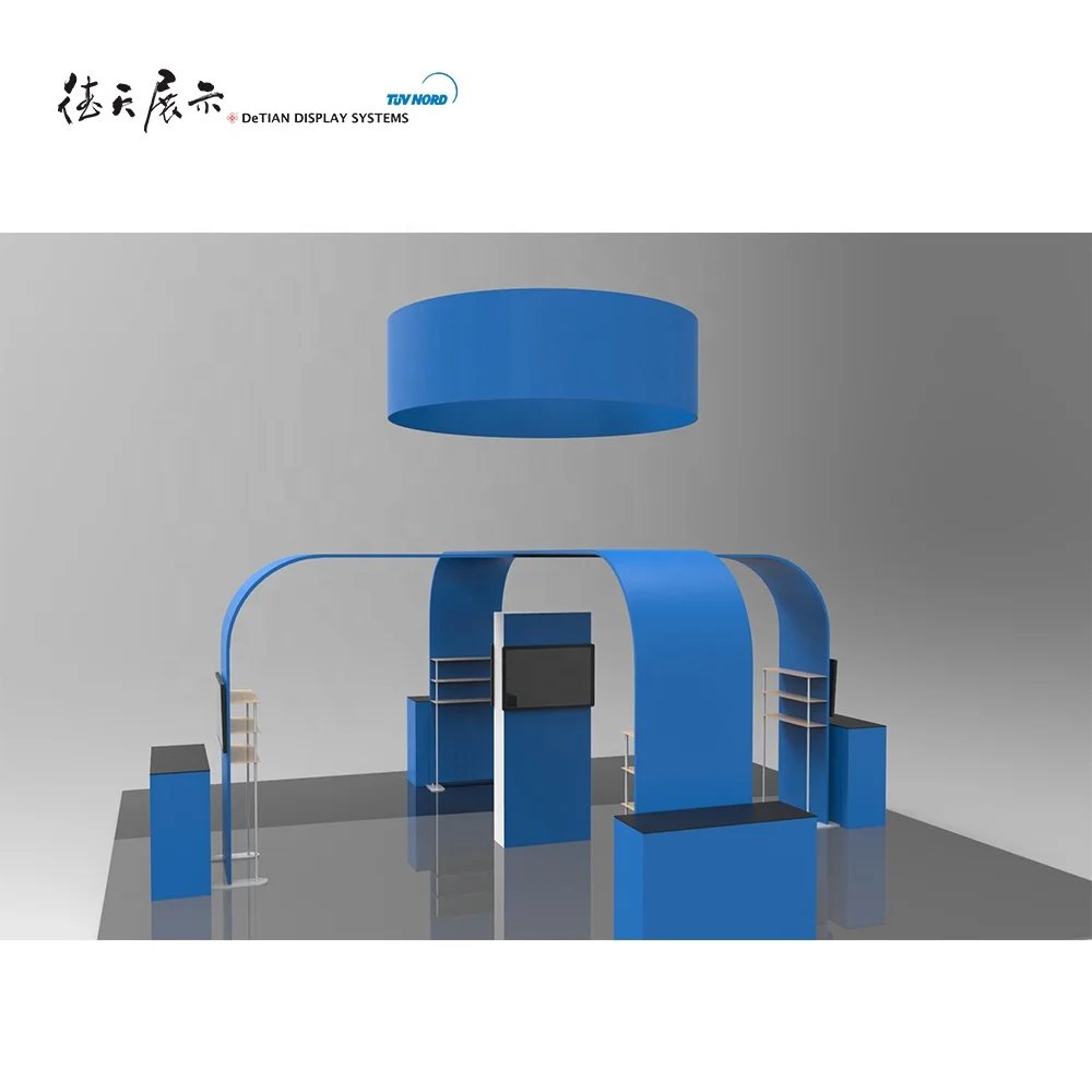 Пользовательские выставочный стенд Pop Up 10x20 дисплей
