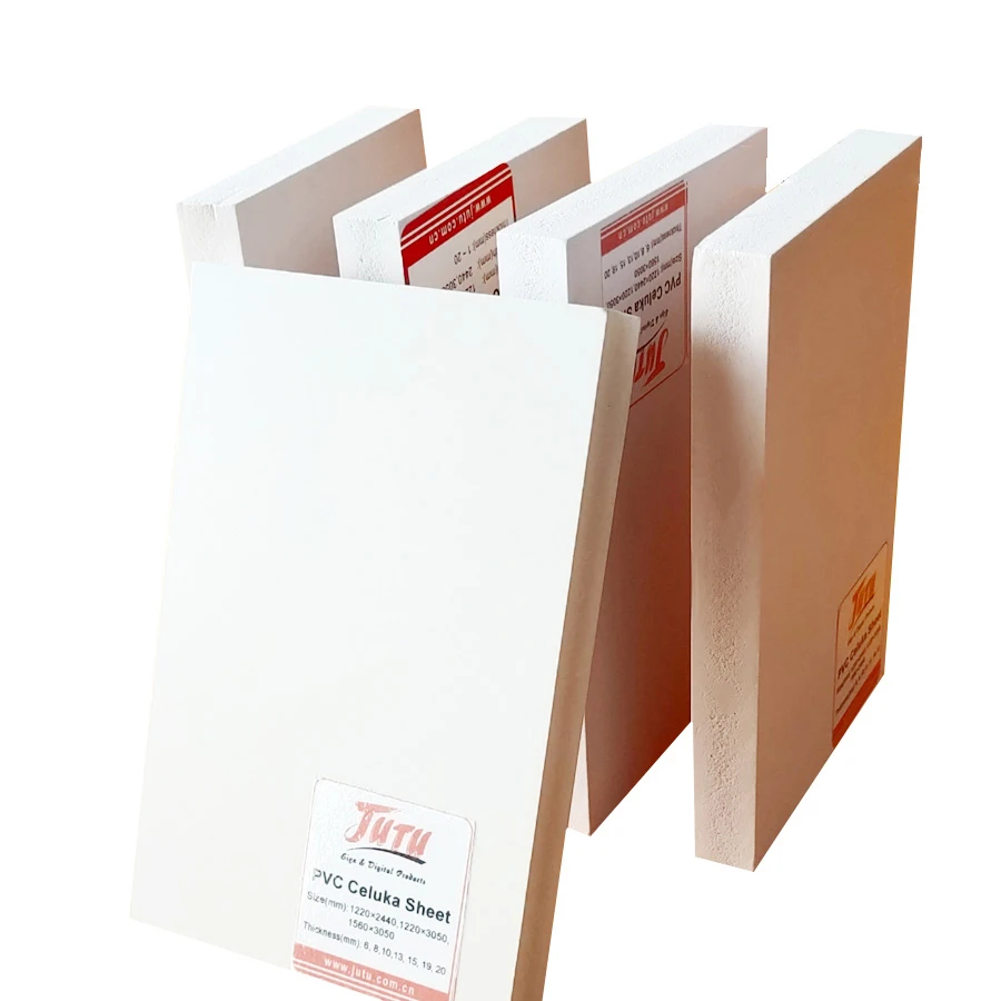 White High Density Furniture Office Decoration Sheet Export US Quality PVC Foam Board Sheet