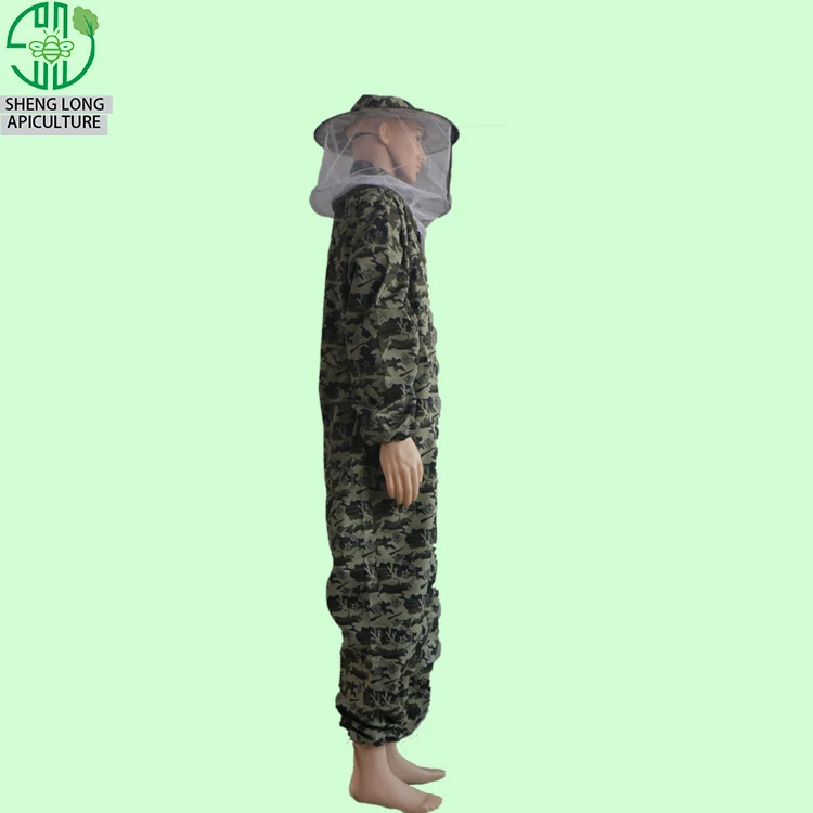 Apiculture beekeeping Large polyester cotton bee keeping clothing for beekeeper bee suit protection