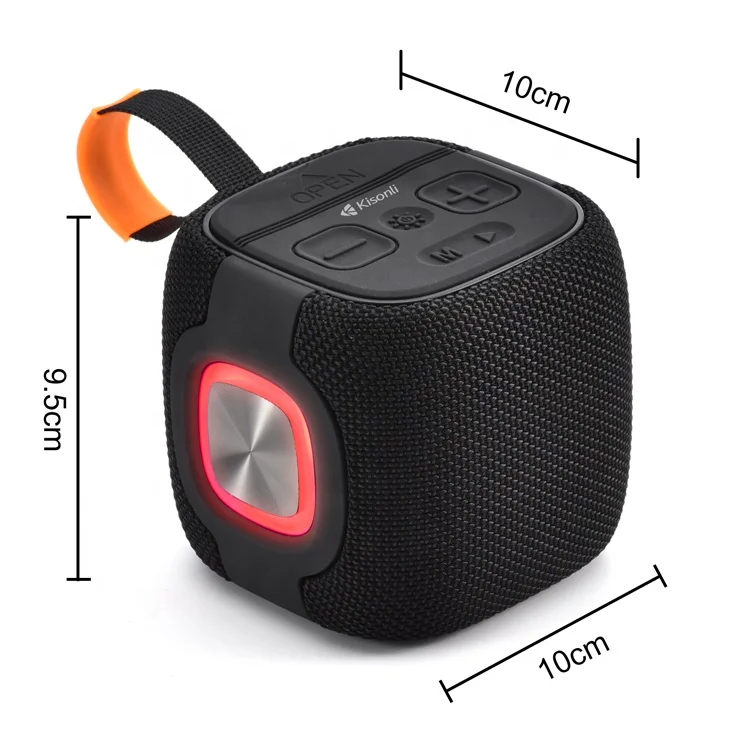 The latest blue tooth speaker power 10W portable waterproof speaker battery 2400mAh