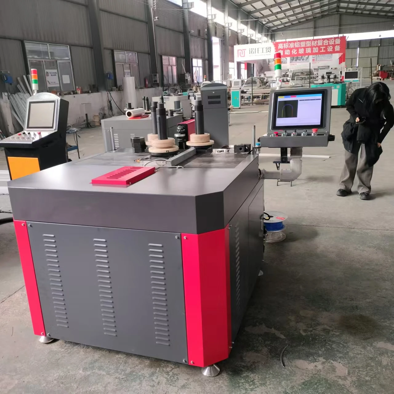 Aluminum profile bender machine factory wholesale electric hydraulic tube bender machine