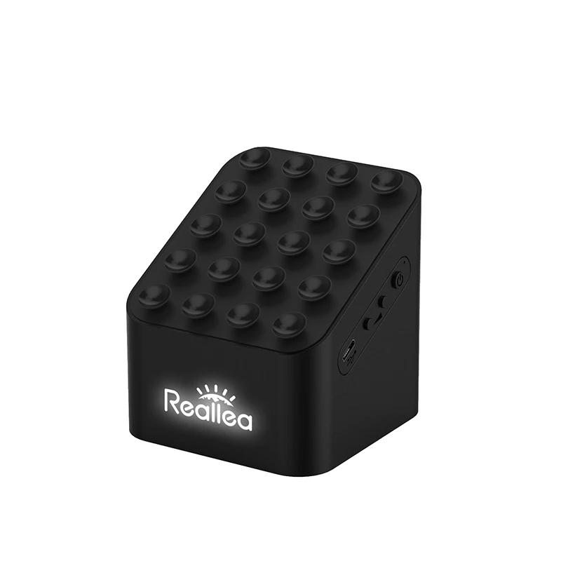 BT-125WL New Product  Portable BT Speaker 5W Wireless Charger Customized LED Light  up  Logo