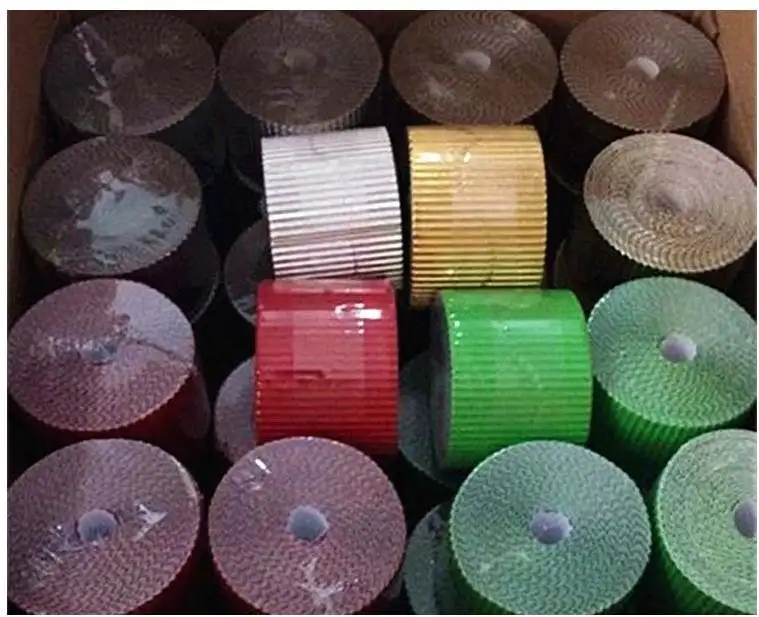 Wholesale scalloped  DIY decoration creative corrugated paper Card Border Roll