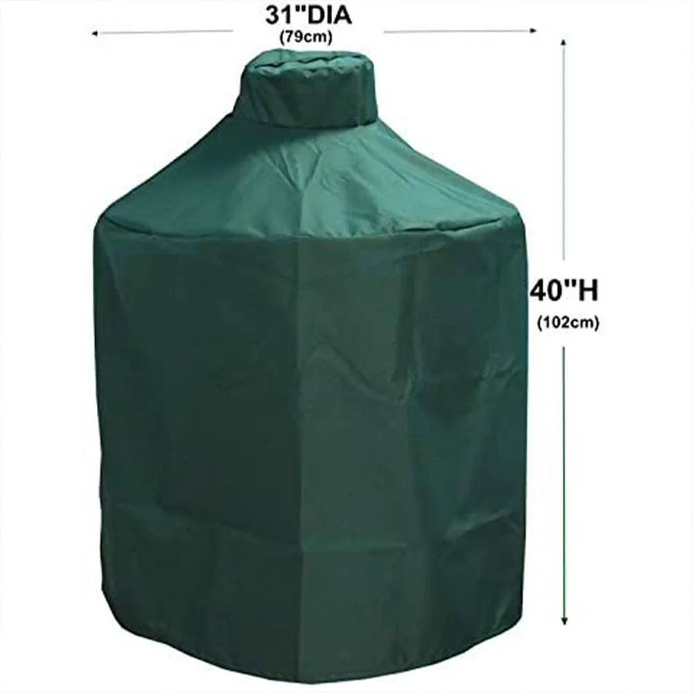 Cover for Large Big Green Egg, Heavy Duty Ceramic Grill Cover