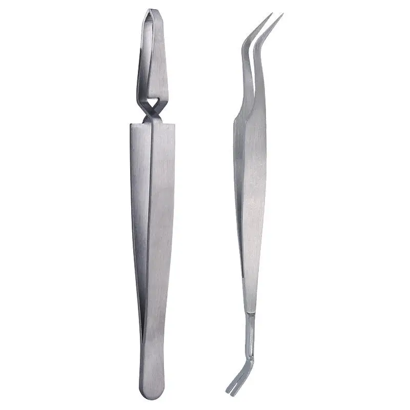 2 in 1 Tick Remover Tool Stainless Steel Tick Remover With Storage Case Suitable