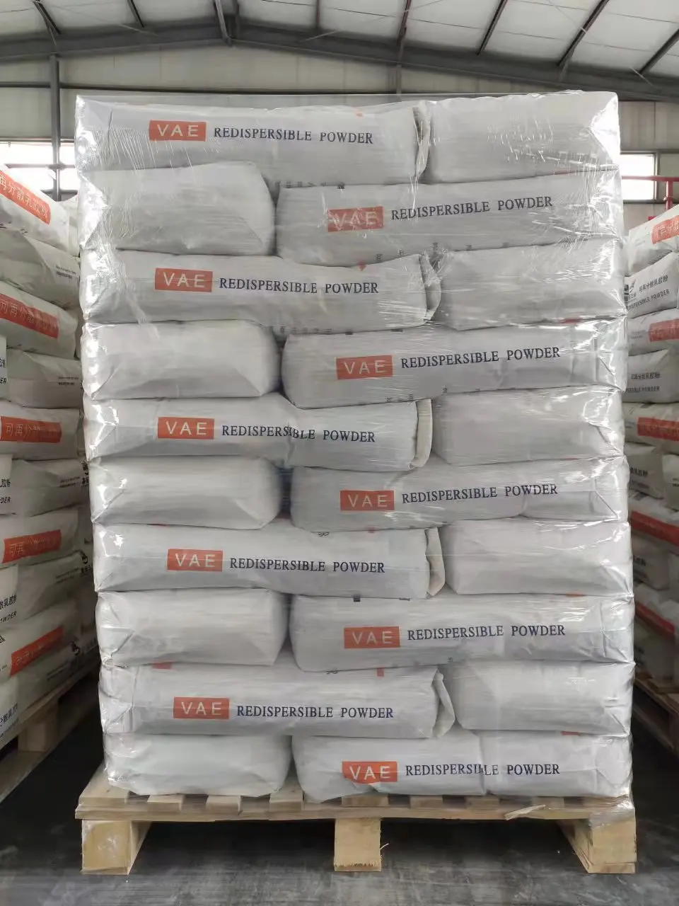 Construction materials, ethylene vinyl acetate redispersible polymer powder vac/e