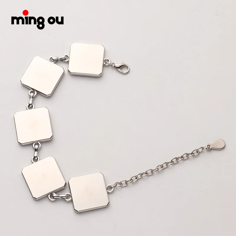 Sublimation Bracelet Blank Jewelry Charms Bracelets For Sublimation Bracelet