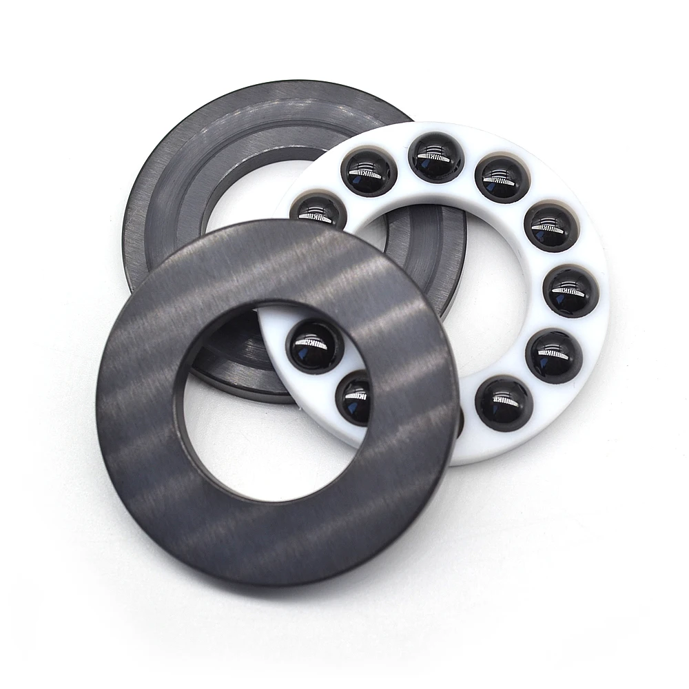 Chinese Manufacturing Si3N4 Silicon Nitride Flat Thrust Ball Bearings 51100 Size 10*24*9mm