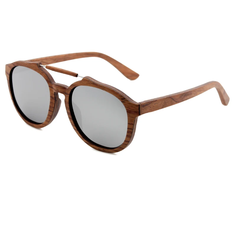 Custom logo design competitive price uv400 protection floating wood bamboo sunglasses polarized 2023