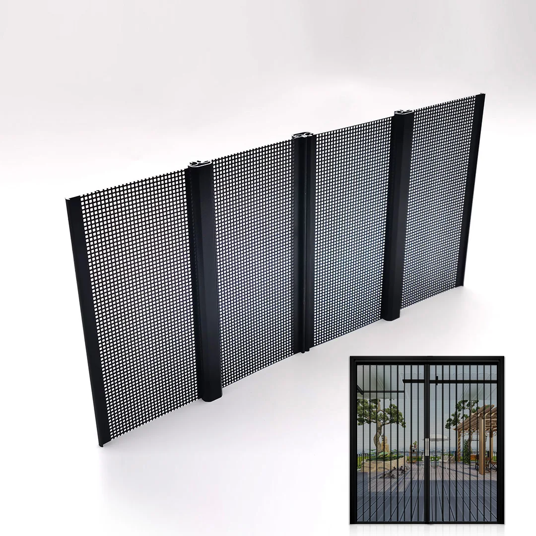 European Style Insect Proof Mosquito Net Magnetic Door Screen Reinforced Magnetic Anti Mosquito Screen Window