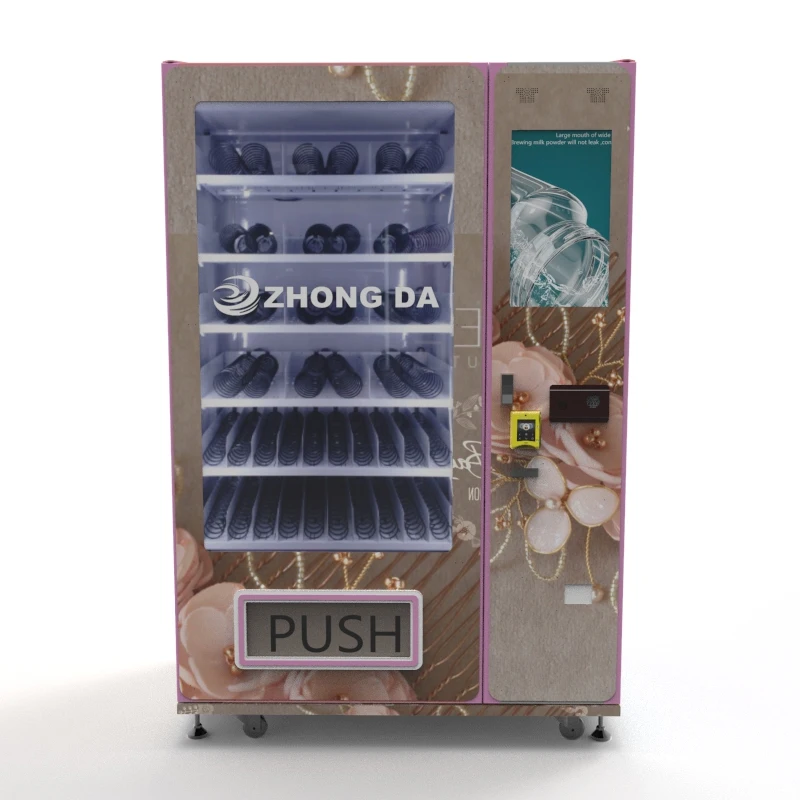 Best Quality Leather Handbags Vending Machine with 17 Cells 24H Self-Help Vending Machine Video Booth