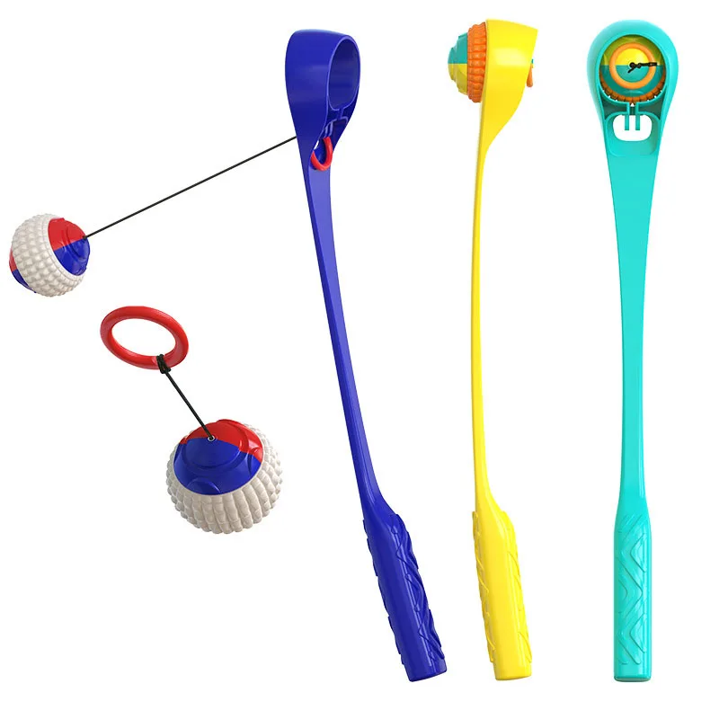 
New Pet Supply Dog Fetch Toy Dog Throw Ball Launcher Tennis Ball Launcher 