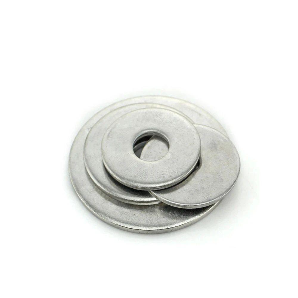 M16 M17 M18 M19 M20 A2 A4 SS304 SS316 Stainless Steel Round Flat Washer DIN125
