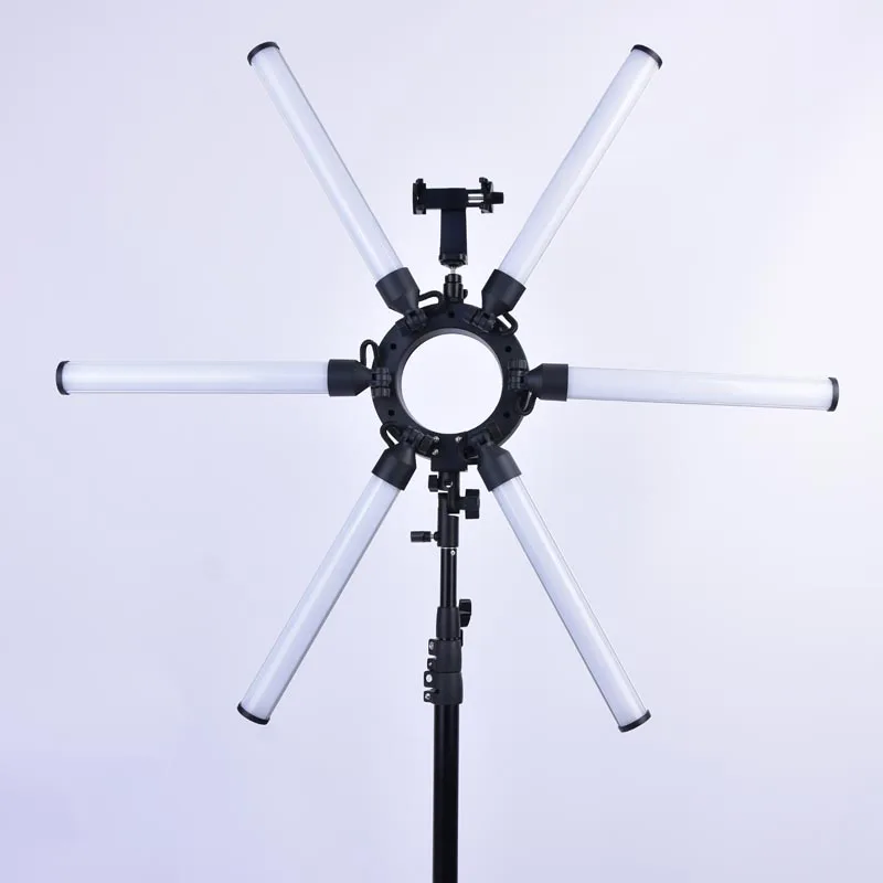 FOSOTO FT-06 120W 336PCS LED MAKEUP  BEAUTY STAR Star video Ring Light with stand for camera