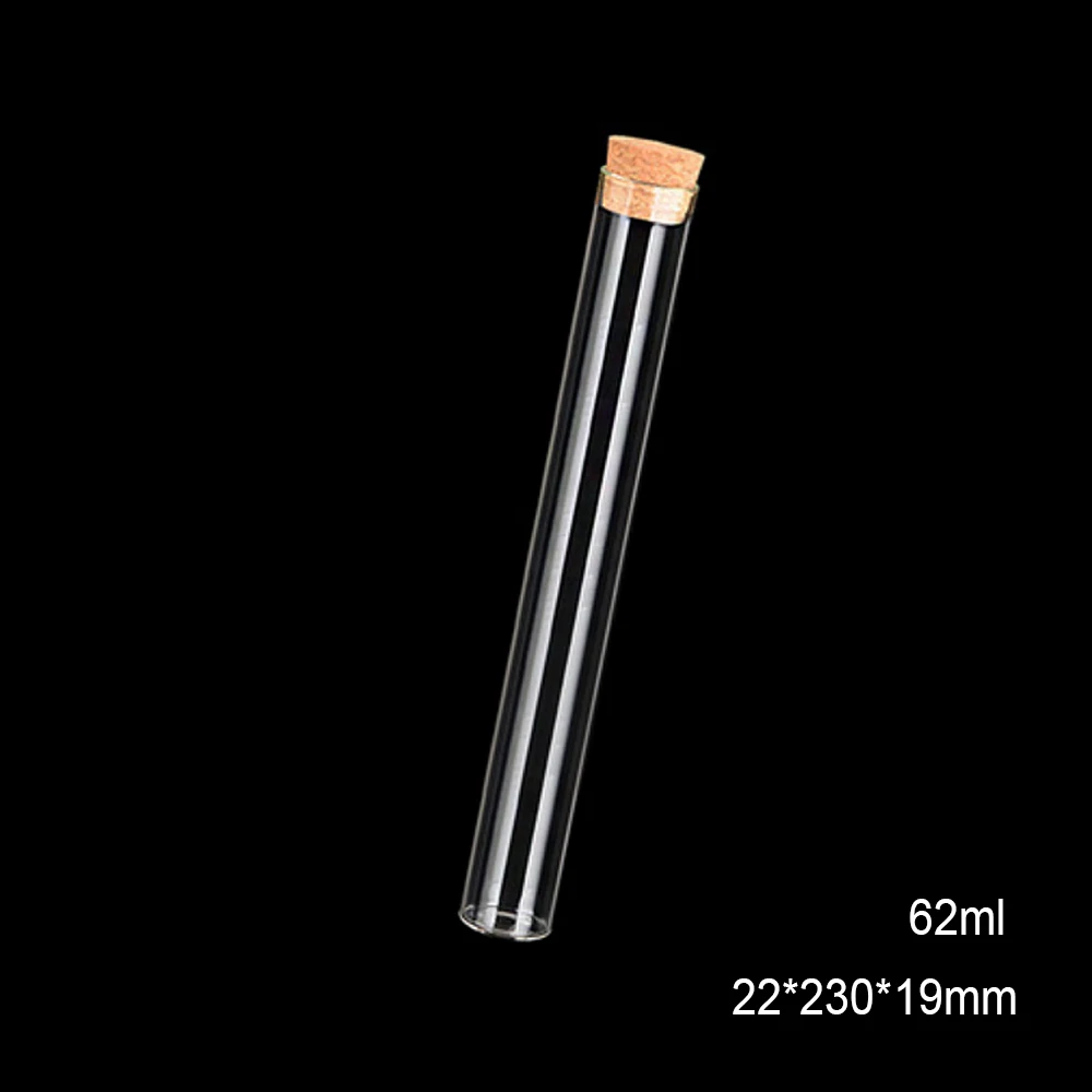 Оптовая продажа, косметическая пустая стеклянная флакон 4 мл, 5 мл, 6 мл, 7 мл, 8 мл, 10 мл с Пробковой Крышкой