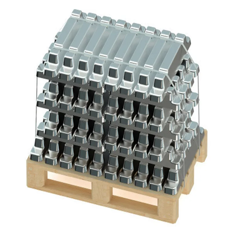 Wholesale Exporter Aluminium Alloy Zinc Ingot Aluminum Ingot 99.9% Aluminium Alloy Ingot China Made