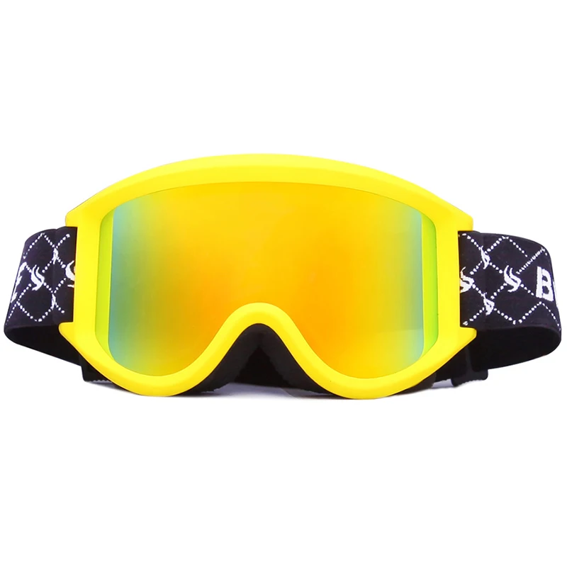 In stock low price mirror coating skiing exercise youth junior snow goggles for children