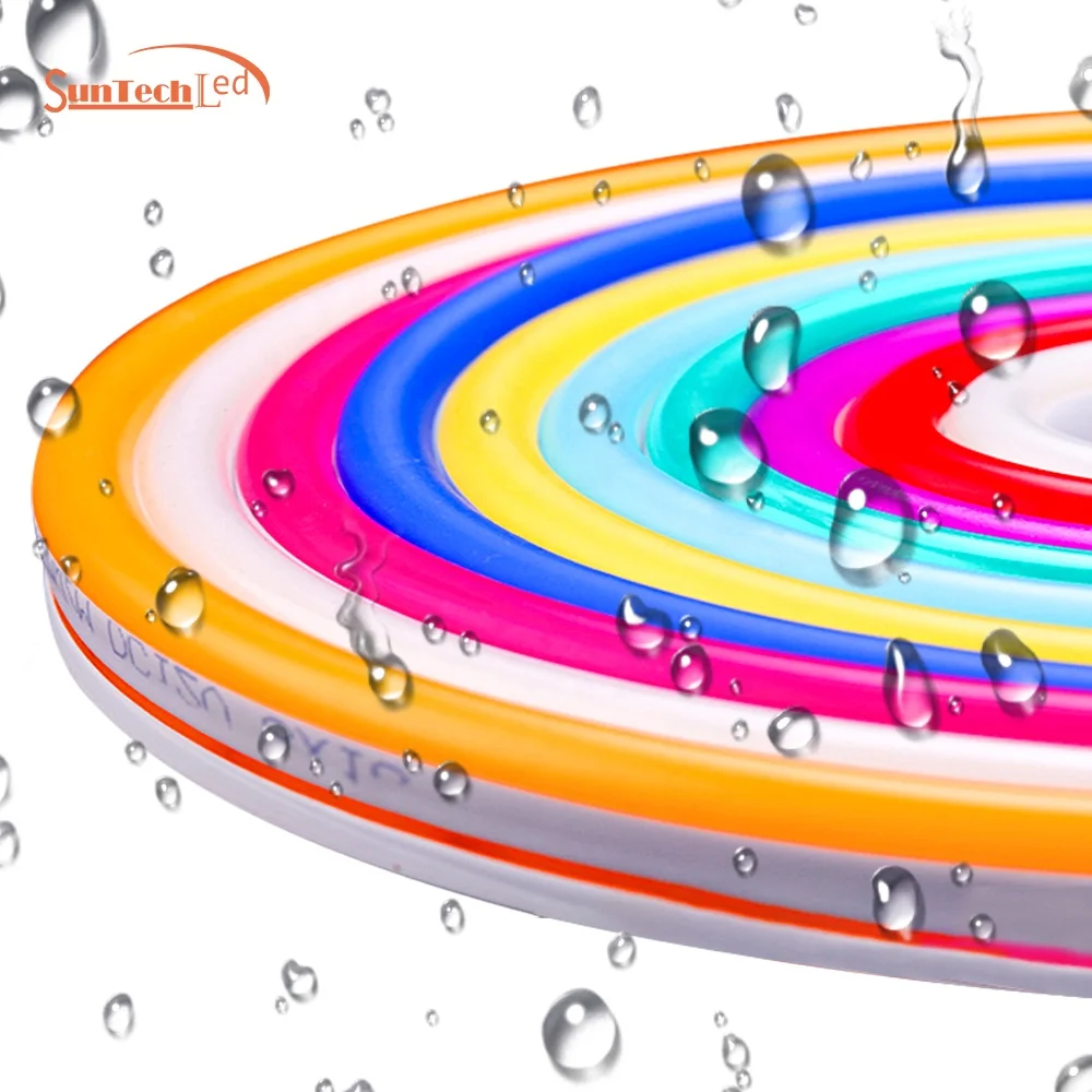 Фабричный поставщик, изготовленный на заказ, светодиодная неоновая лента, водонепроницаемая для украшения свадебной комнаты