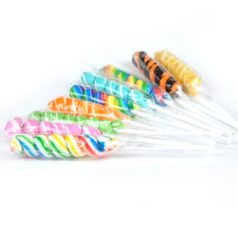 Wholesale colourful Christmas Candy delicious spoon sweets