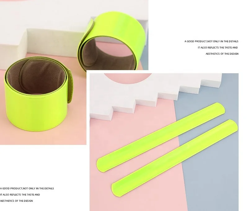 Night Reflective Magic Ruler Slap Band Bracelets toy bracelets