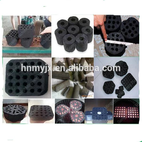 China Supplier Full Automatic Biochar Charcoal Briquette Press Making Machine