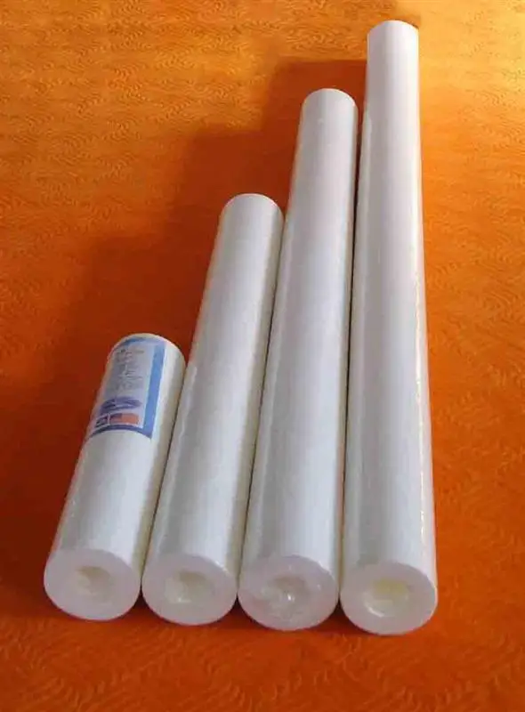 Dirt Holding Capacity Sediment Filter 5 10 Micron PP Pleated Melt Blown Filter Cartridges For Desalination