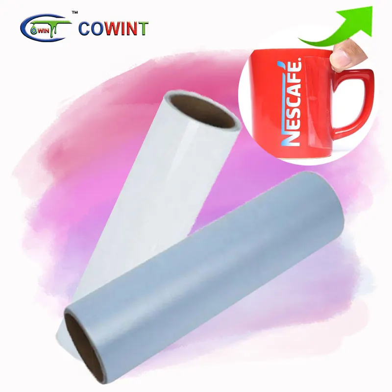 Cowint new trend uv dtf transfer Printing ab pet film roll 30*100cm ab film transfer 30cm A3 A4 uv dtf print film