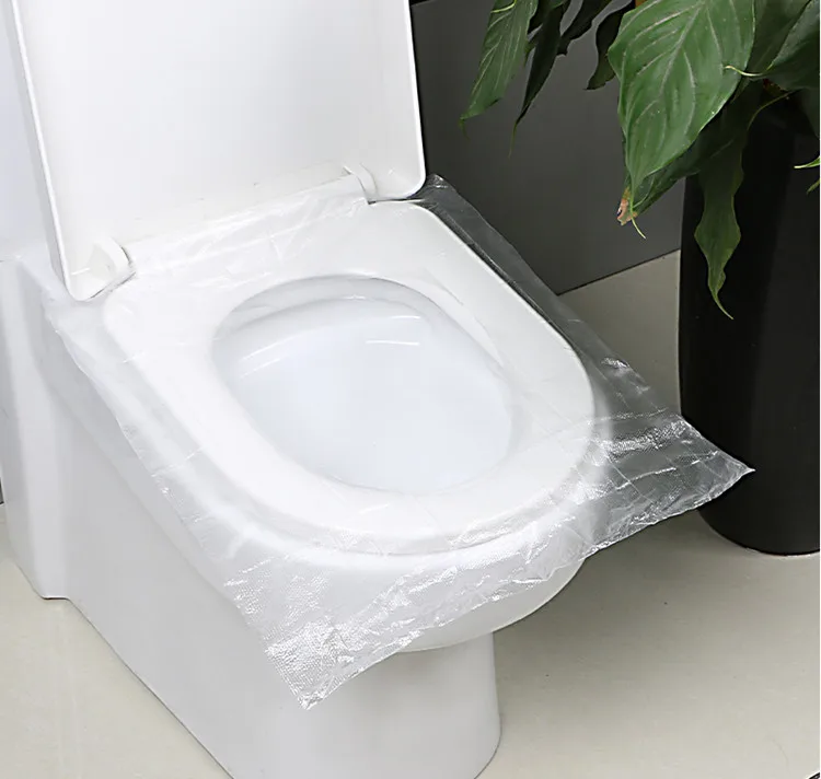 Travel Folding Portable Toilet Seat Cover Plastic Waterproof Disposable Toilet Seat Covers