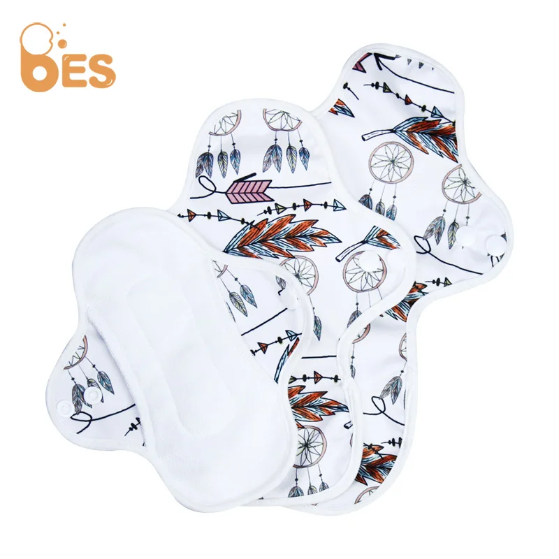 Прокладки из толстой гигиенической ткани BES женские моющиеся тканевые прокладки для послеродового периода на каждый день