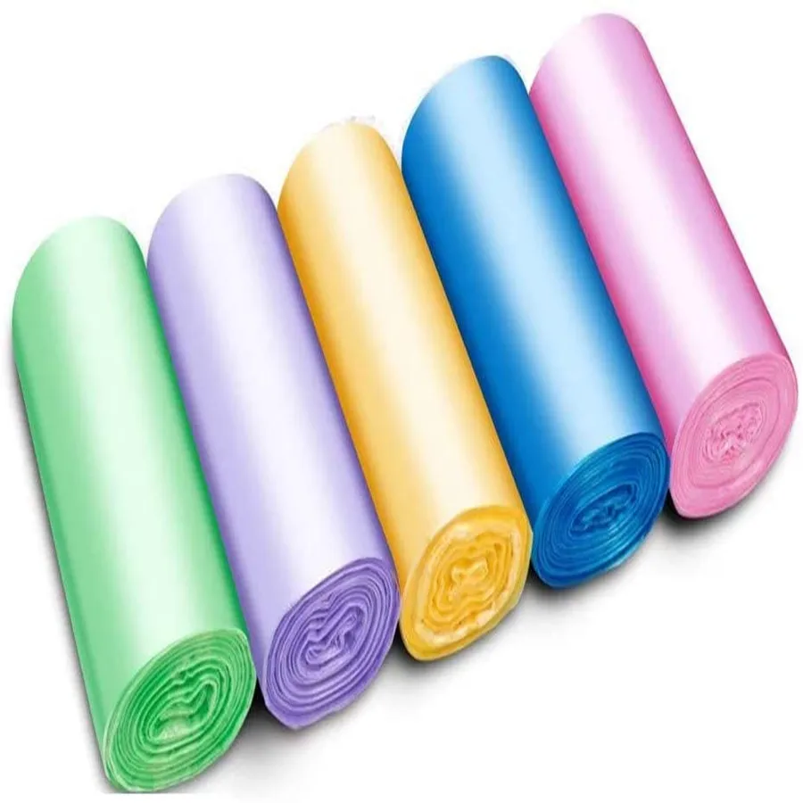 3 Gallon Trash Bags Heavy Duty , Black Garbage Bags 30 Gallon - 32 Gallon - 35 Gallon, Bulk Trash Bag Can Liners