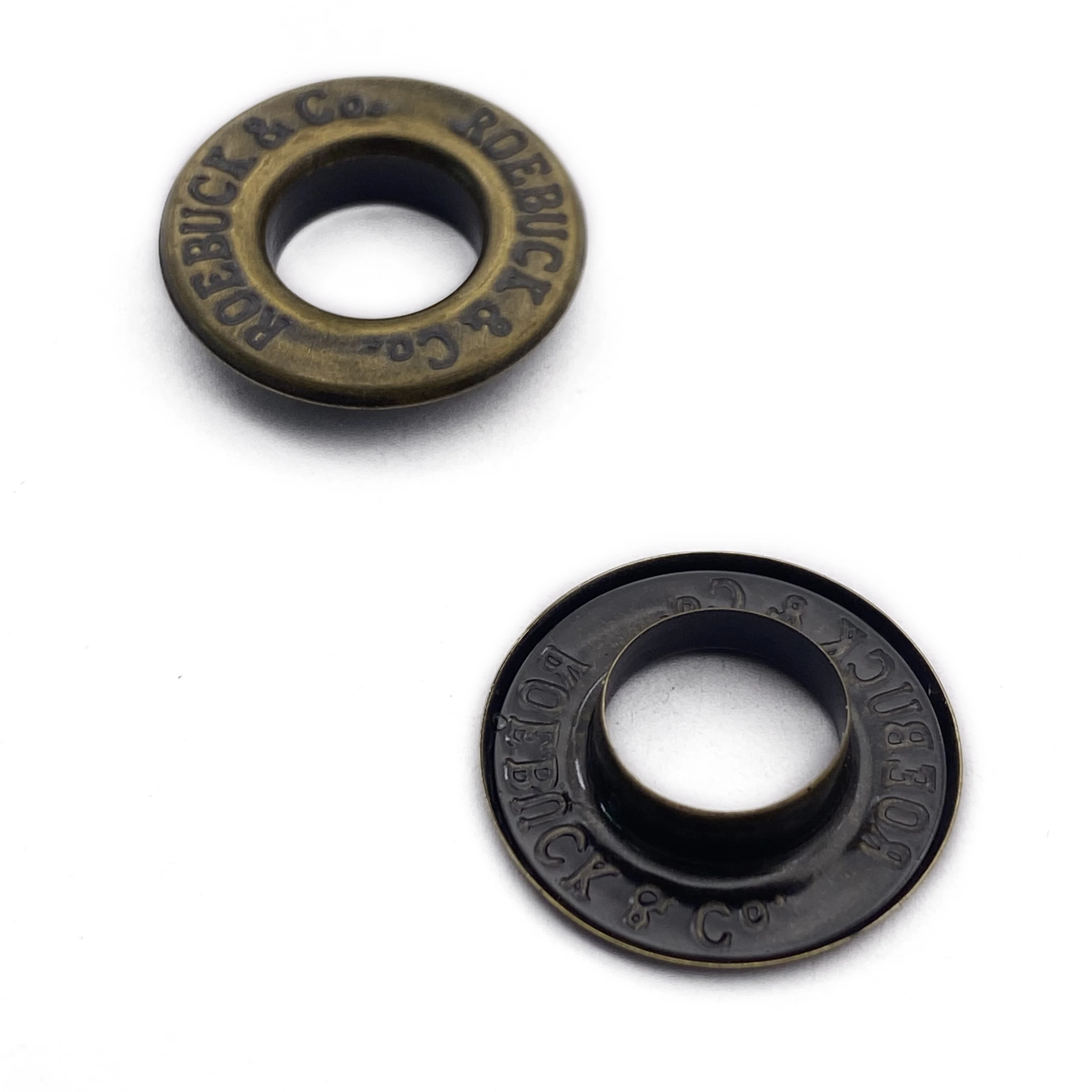 Customized design shoes accessories Anti Brass eyelet for Boots copper material eyelet for shoe