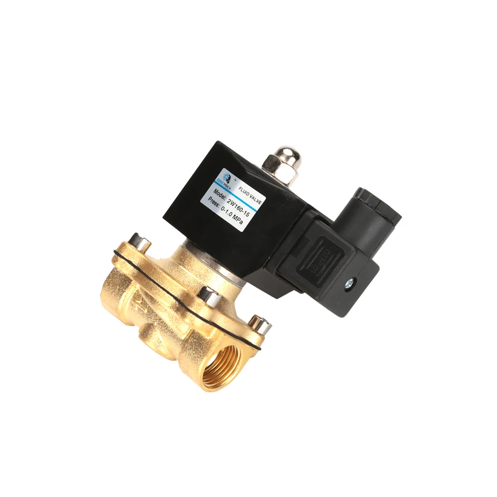  Низкая цена 2/2 Way 2 W IP67 пластиковая катушка 1/2 нормально закрытый Соленоидный клапан для воздушной