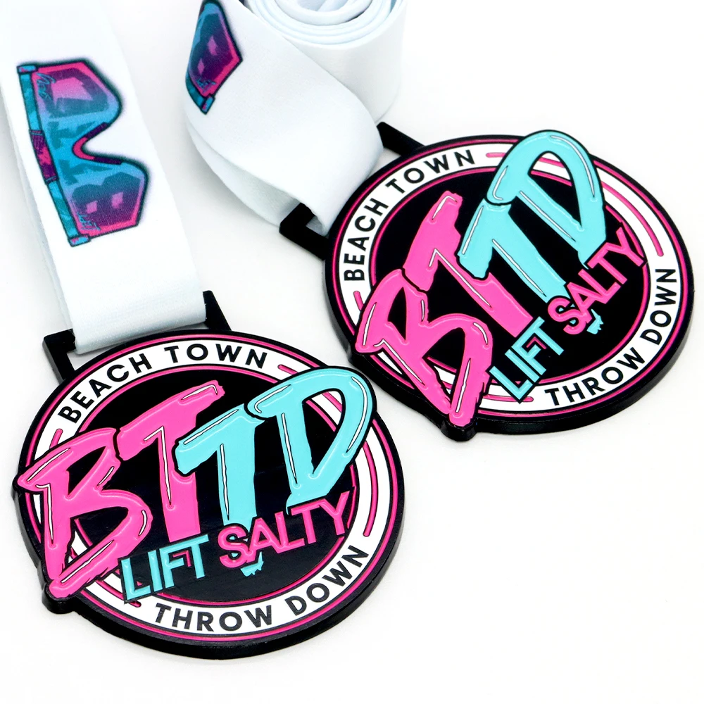 Hot Sale Custom 3D Metal Rugby League Medals