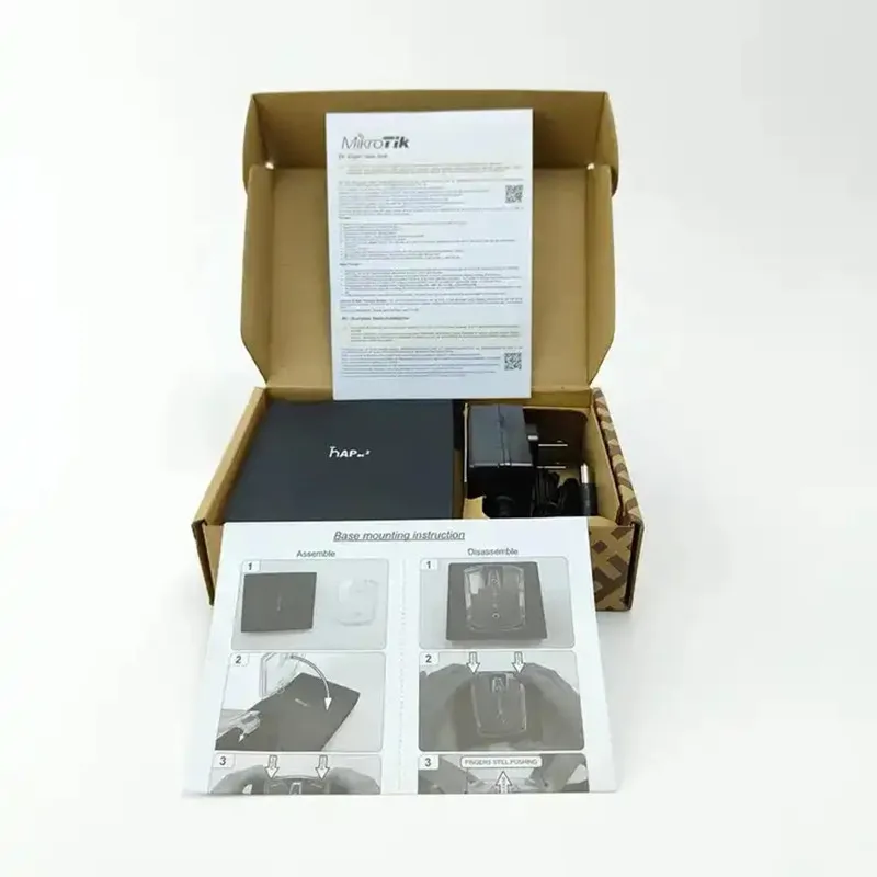 MikroTik hAP WiFi 6 Router Access Point C52iG-5HaxD2HaxD-TC