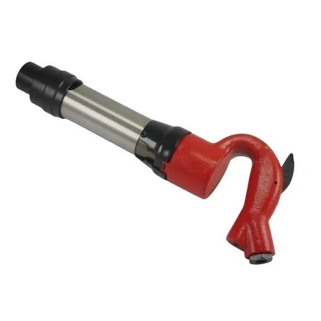 High Stability Low Noise 2200Bpm Round Shank Air Pneumatic Chipping Forge Hammer With 17.5 mm Chisel Shank