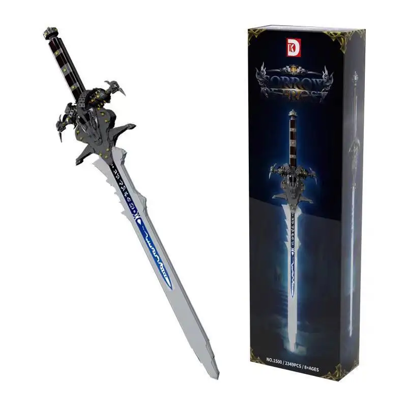 DK1500 Creative Movie Game Series The Frostmourne Model Building Blocks Bricks of King Toys