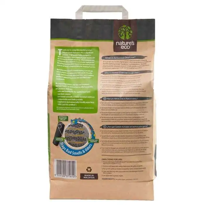 Hot Selling Pet Supplies Cat Litter Paper Bag Cat Litter Pellet Biodegradable Cat Litter Kraft Paper Bags For Household