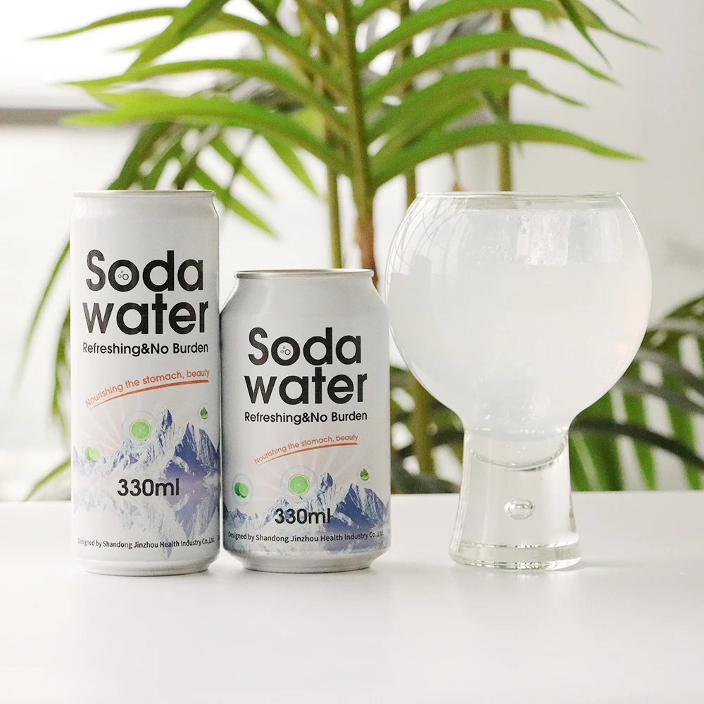 wholesale custom 330ml sleek standard lemon fruit flavored vitality drink exotic soda sparkling water carbonated drinks supply
