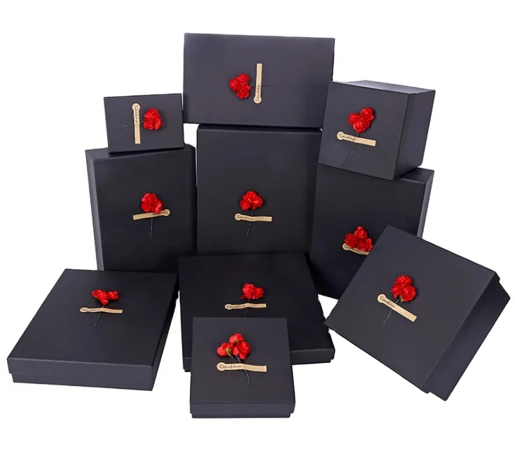 High Quality Cardboard Packaging Box Satin Lined Gift Boxes Paper packing Box