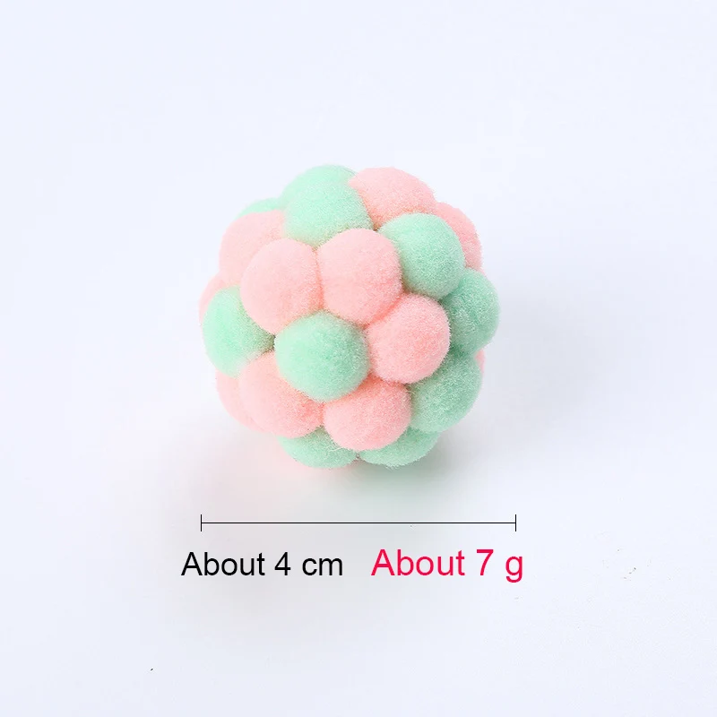 Pet Cat Teasing Stick Pompom Feather Accessories Funny Kitten Interactive Toys For Household Animals Cats Entertainment