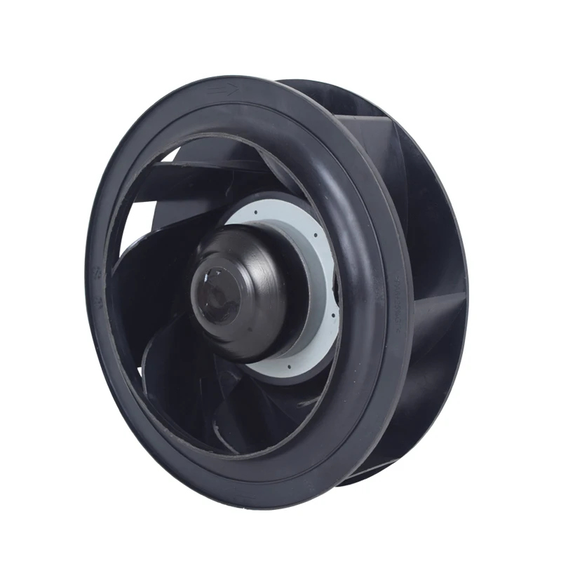 Strong wind force Stable operation Outer rotor Mute High air volume Heat dissipation exhaust EC rear tilt impeller