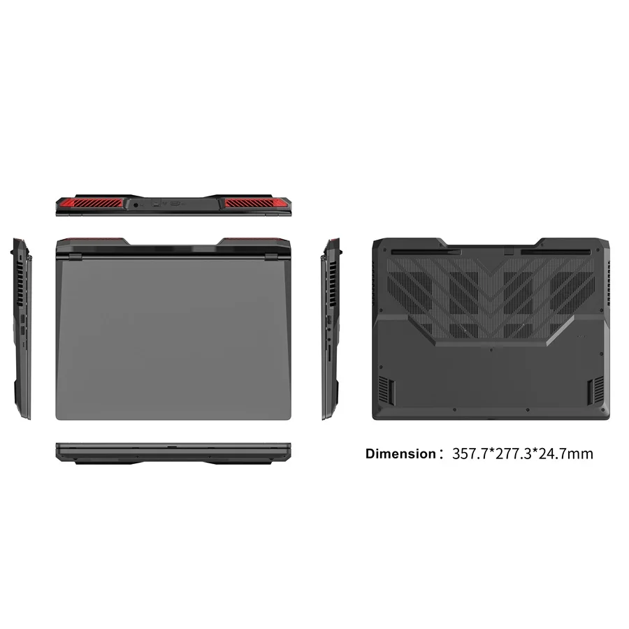Topton L8 Игровые ноутбуки i9 12900H i7 13620H NVDIA RTX 4060 3060 8G 16 Дюймов 165Hz IPS Win11 NVMe офисный ноутбук WiFi6