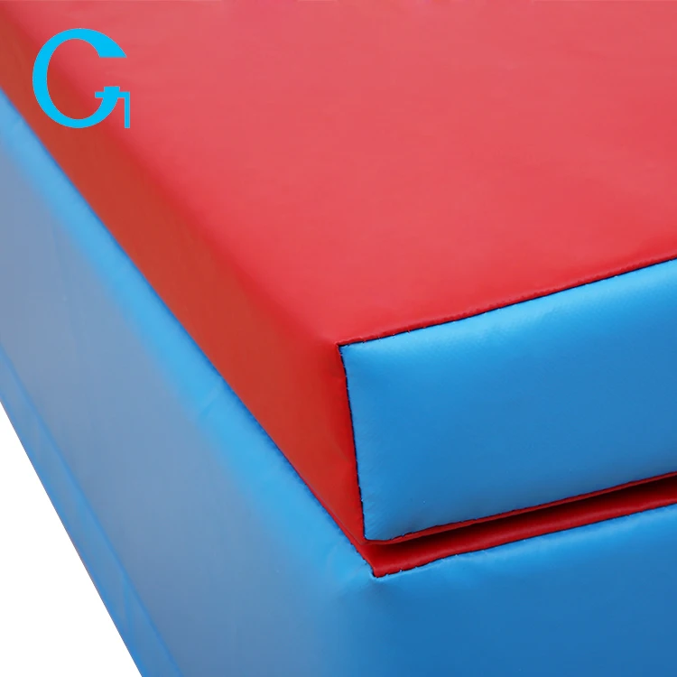 Gymnastics incline mat folding wedge mat for sale.