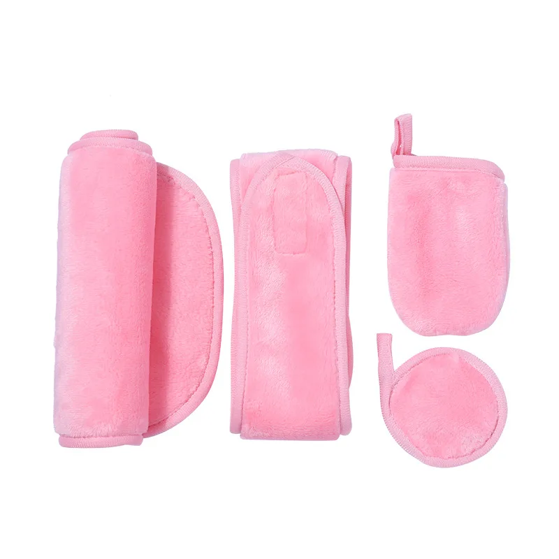 Custom Private Label Nano Microfibre Face Erase Cloth Make up Remover Towel Red Microfiber Daily Washcloth Facial Makeup Removal