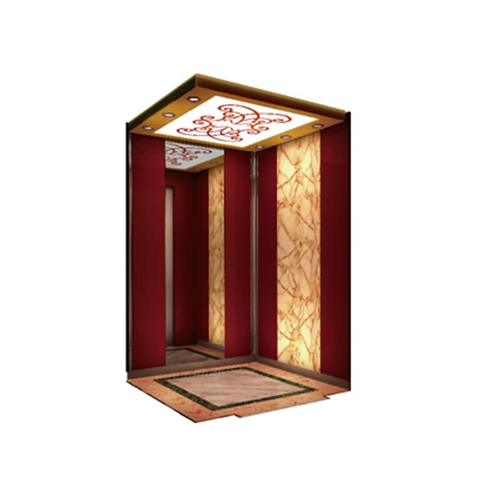 New Panoramic Glass Cabin Lifter Elevator AC Drive Type for Passenger Elevator for Sightseeing Applications CE Certified