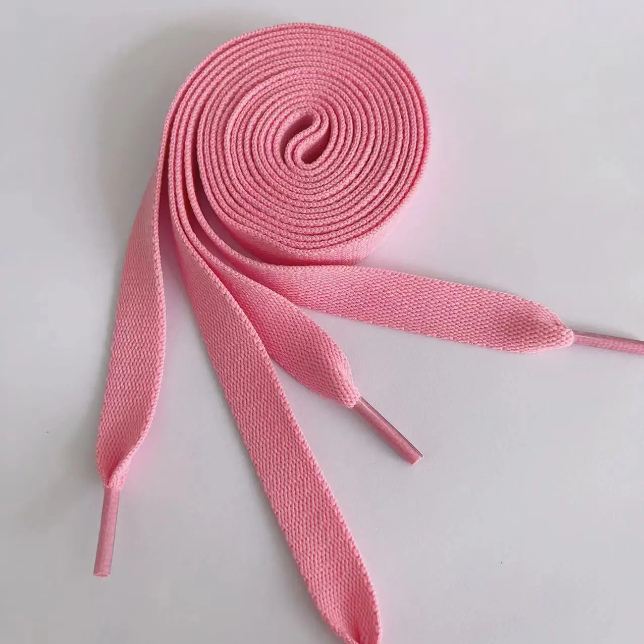 YH Factory Wholesale AJ ad Shoelaces Macaron Extra Wide 15mm width Flat Cotton for Leisure Sports for Shoes Sneakers shoelace